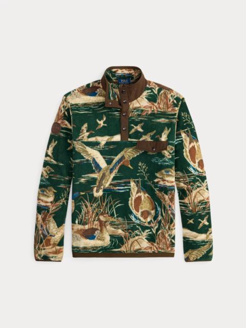 Polo Ralph Lauren Duck-Print Brushed Fleece Pullover