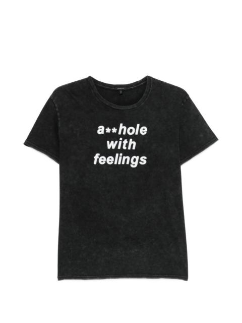 R13 crew-neck graphic T-shirt