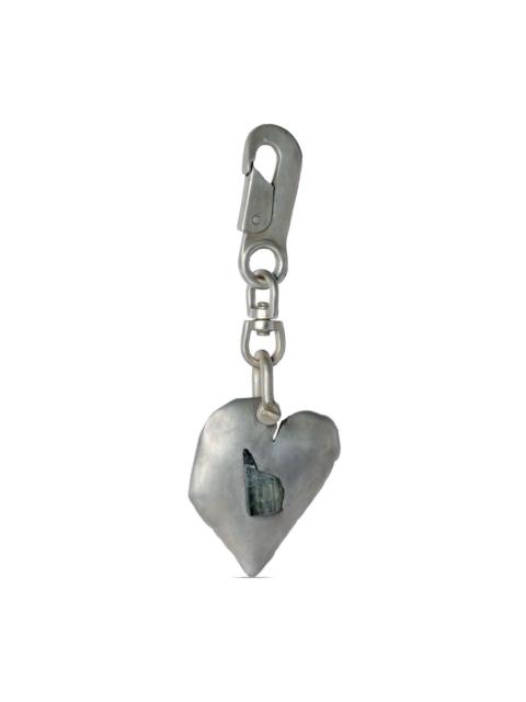 Parts of Four Jazz's Solid Heart keyring