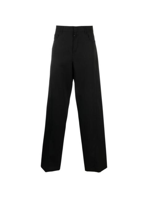 Suit Pants With An Elasticated Waistband