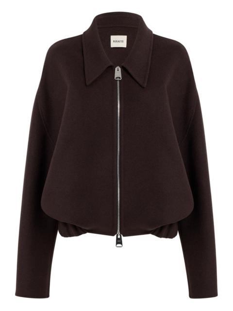 Odin zipped-wool jacket