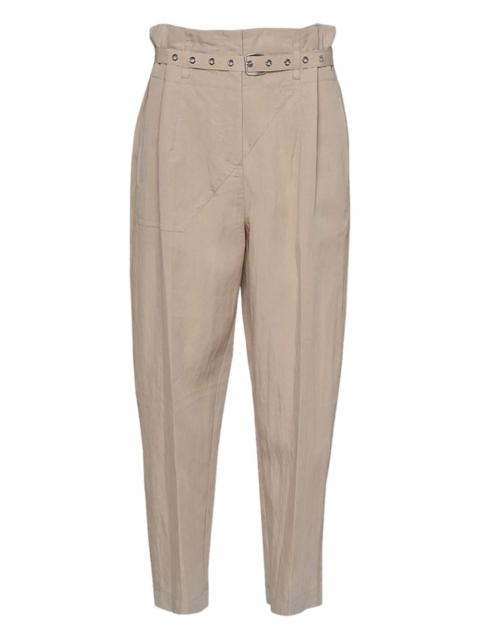 3.1 Phillip Lim belted pleat-detail tapered trousers