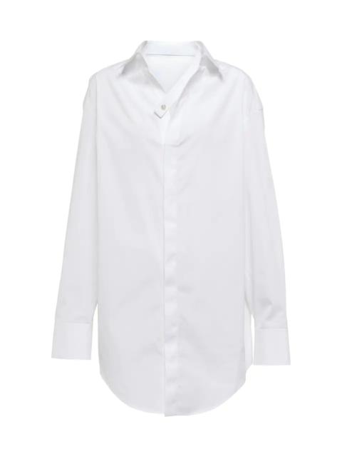 Cotton poplin shirt