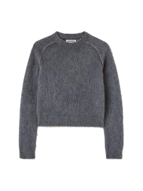 Jil Sander brushed-finish crew-neck jumper