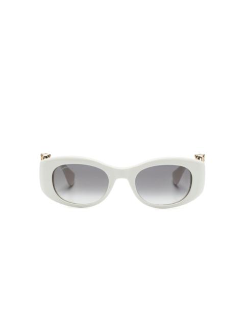 Cartier PanthÃ¨re C rectangle-frame sunglasses