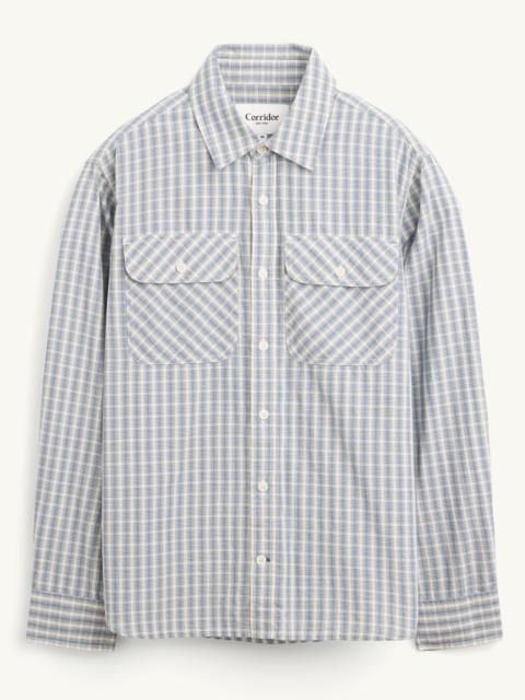 Corridor AMERICANA CHECK LS - BLUE