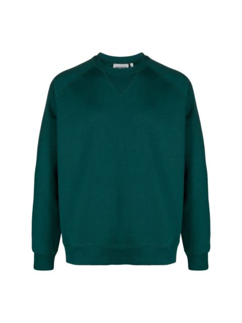 Carhartt embroidered-logo cotton-blend sweatshirt