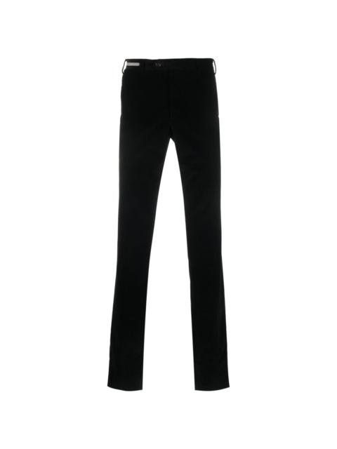 CORNELIANI straight-leg cotton-blend trousers