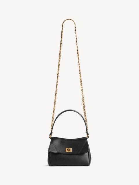BALENCIAGA Women's Rodeo Nano Bag With Chain in Black