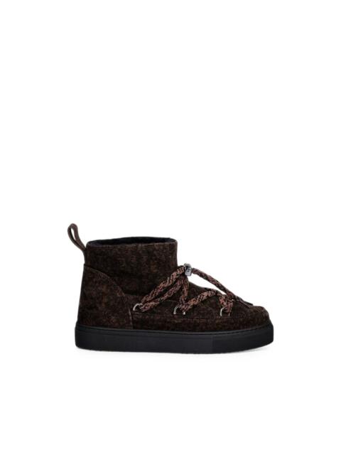 INUIKII lace-up ankle boots