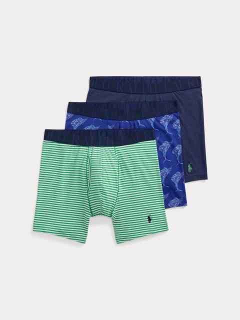 Polo Ralph Lauren Stretch Cotton Boxer Brief 3-Pack