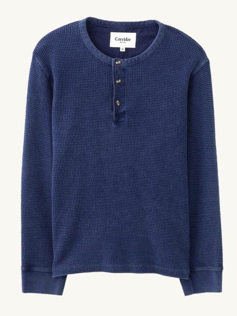 Corridor WAFFLE HENLEY - NAVY