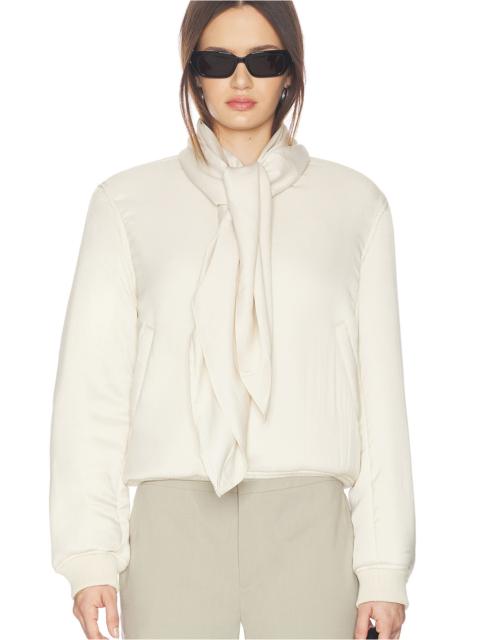 Line & Dot Agnes Scarf Bomber Jacket