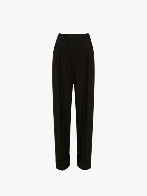 Wide Leg Trouser In Black