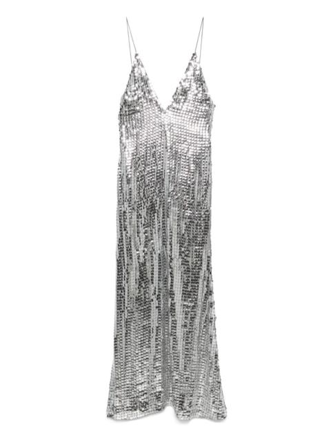 Claudie sequin-embellished dress
