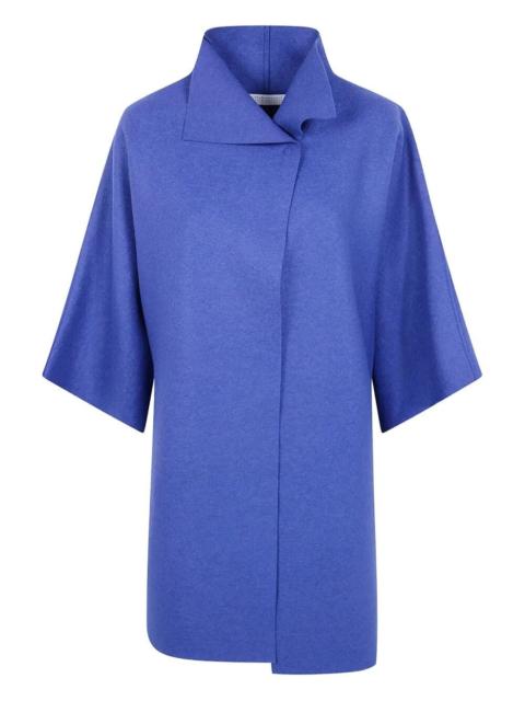 Harris Wharf London Women Kimono Mantle Pressed Wool