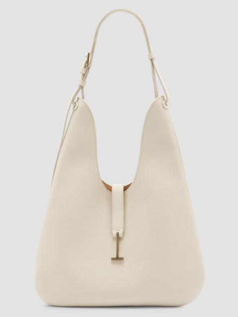 TOM FORD Women's Kara Medium Leather Hobo Bag - Dove Grey