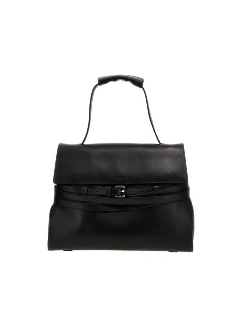 Moschino Tie Me belt-detail tote bag