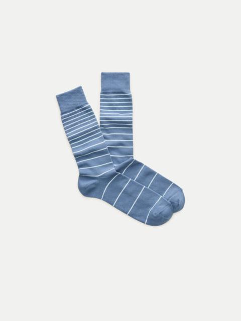 J.CREW Microstripe socks