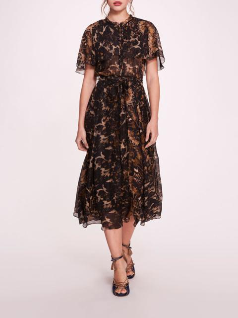 Marchesa MONARCH MIDI DRESS