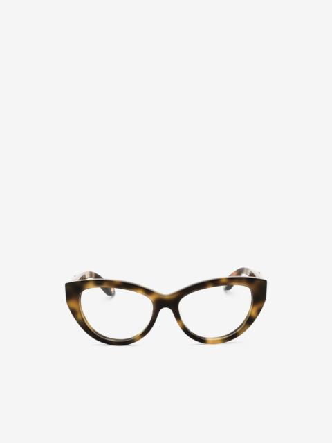 Roberto Cavalli tortoiseshell-effect cat-eye glasses