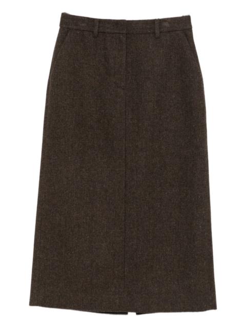 Dunst knitted midi skirt