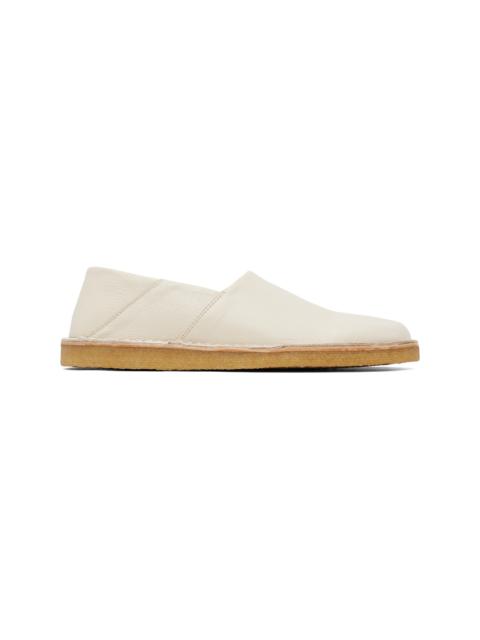 Off-White Square Slip-on Loafers
