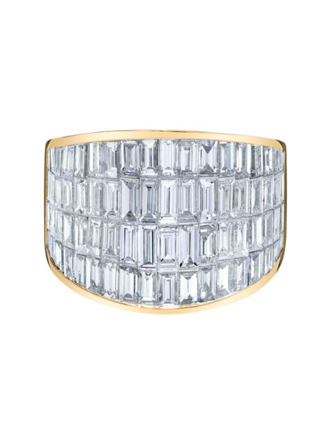 ANITA KO Diamond Four Row Galaxy Ring