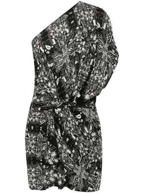 IRO Alixen one-shoulder minidress
