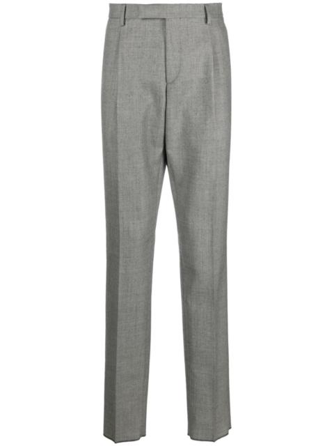 LARDINI pressed-crease tailored trousers