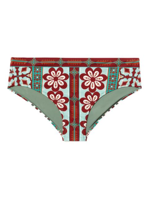 La DoubleJ Boy floral-print bikini bottoms