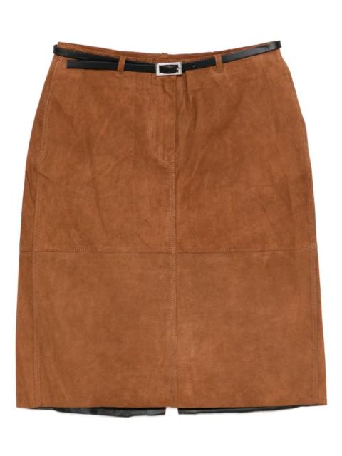 SAMSØE SAMSØE belted skirt