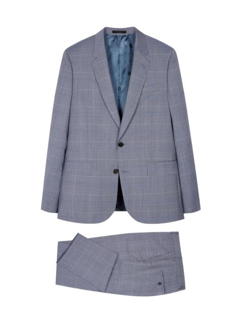 Paul Smith Men's Wool Soho-Fit Suit - Light Blue