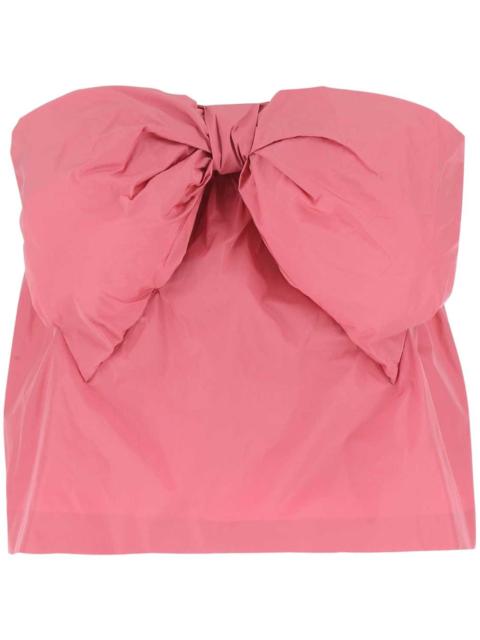 REDValentino bow-detail skort