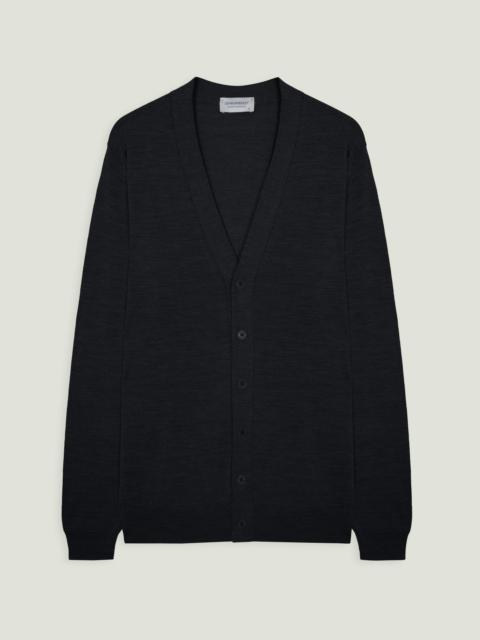 JOHN SMEDLEY Bradrick Extra Fine Merino Wool Cardigan