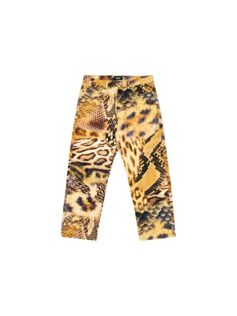 PALACE Palace Animal Print Jean Yellow