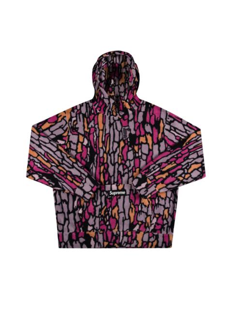 Supreme x Polartec Hooded Sweatshirt 'Purple Treebark Camo'