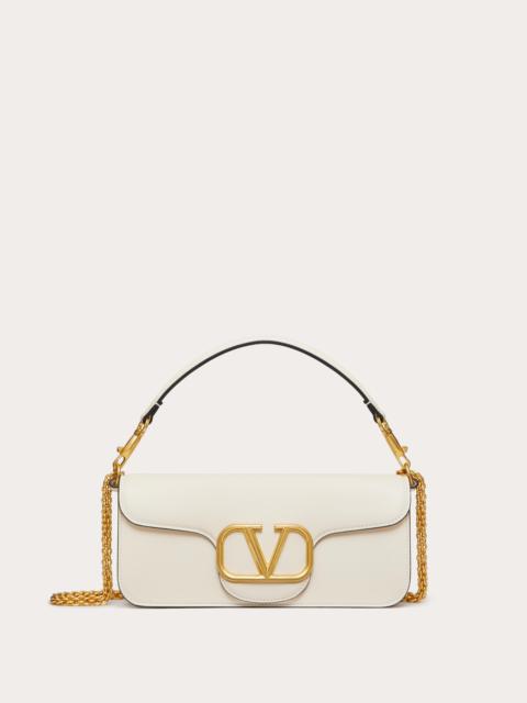Valentino VALENTINO GARAVANI LOCÒ CALFSKIN SHOULDER BAG