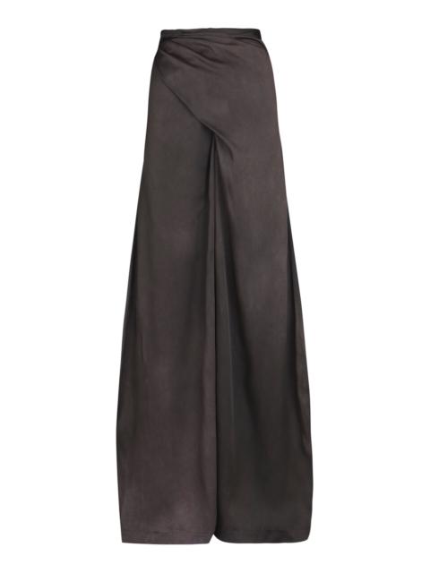 cortana Ocaso Satin Wrap Pants