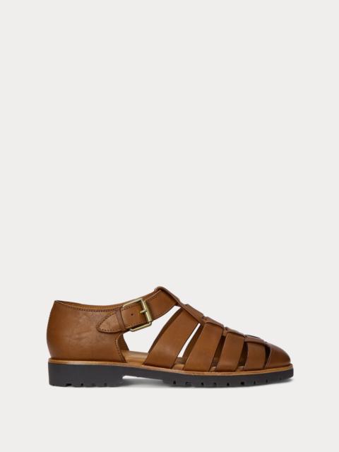 Polo Ralph Lauren Finn Leather Fisherman Sandal