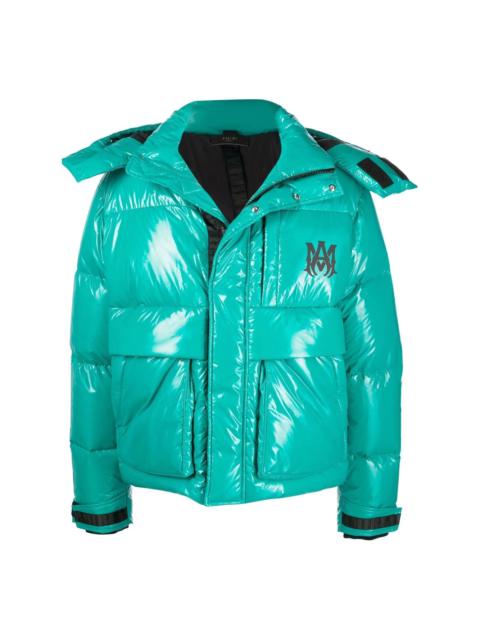 AMIRI down-feather logo-print jacket