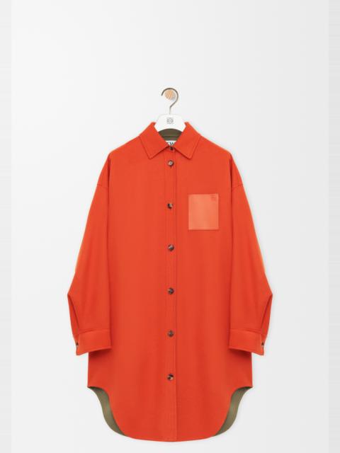 Loewe Coat in wool and cashmere