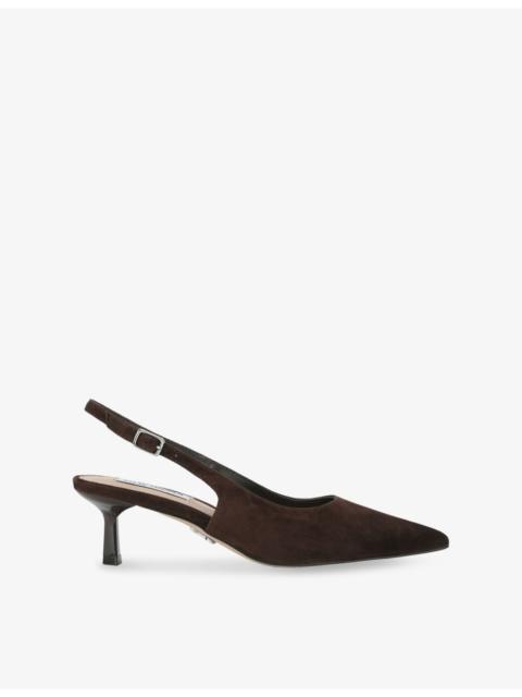 STEVE MADDEN Korra Suede Heeled Pumps