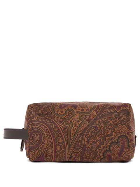 Etro Arnica S pouch with paisley print Etro