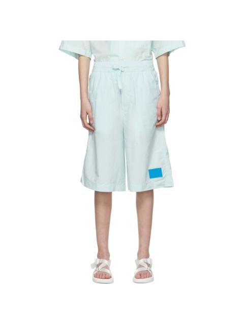 SUNNEI Blue Cotton Shorts