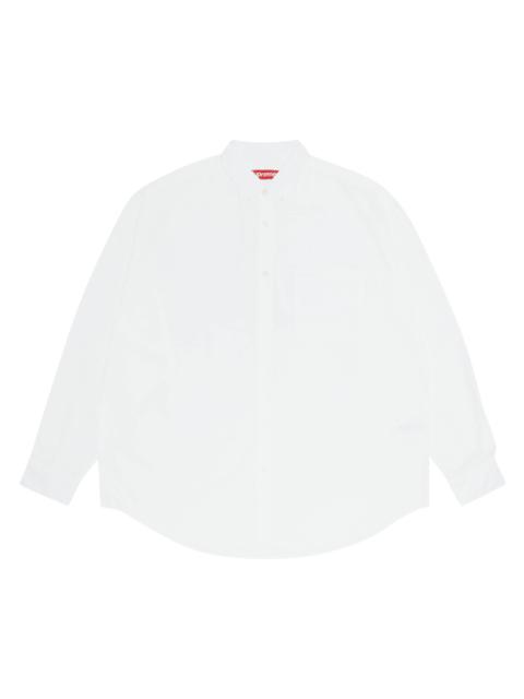 Supreme Loose Fit Oxford Shirt 'White'