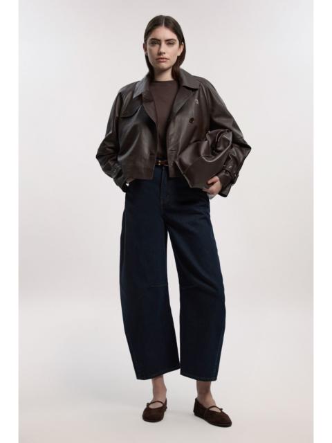 KAREN MILLEN Denim Barrel Leg Jeans