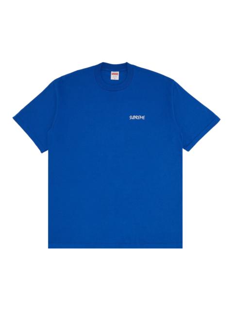Supreme Supreme Black Cat Tee 'Royal'