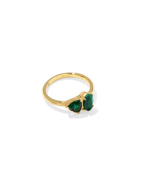 KENDRA SCOTT Tatum Gold Band Ring