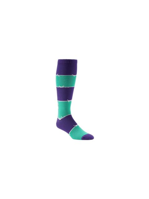 Reebok Crossfit Games Knee Socks "TEAL / PURPLE" Z94786